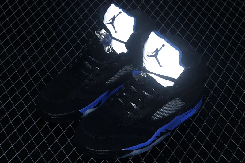 All categories Air Jordan Jordan series basketball shoes Air Jordan 5 Air Jordan 5 "Racer Blue" AJ5 Joe 5 racing black and blue CT4838-004